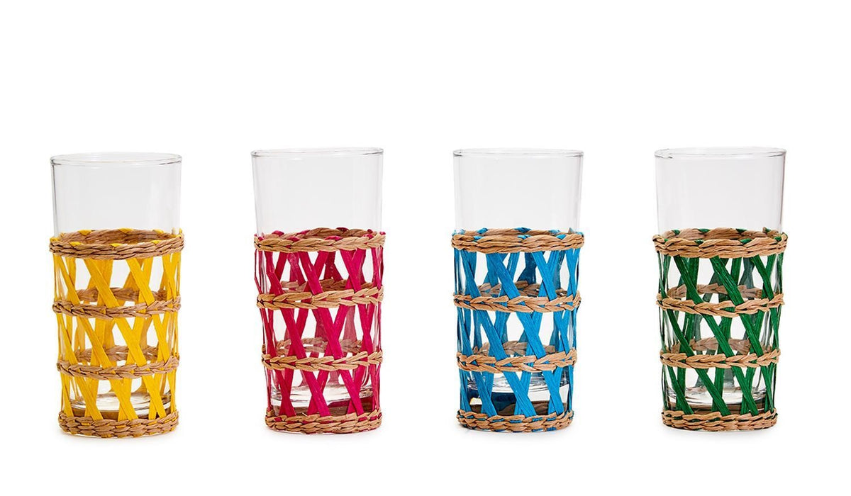 Hampton Lattice Highball Glasses