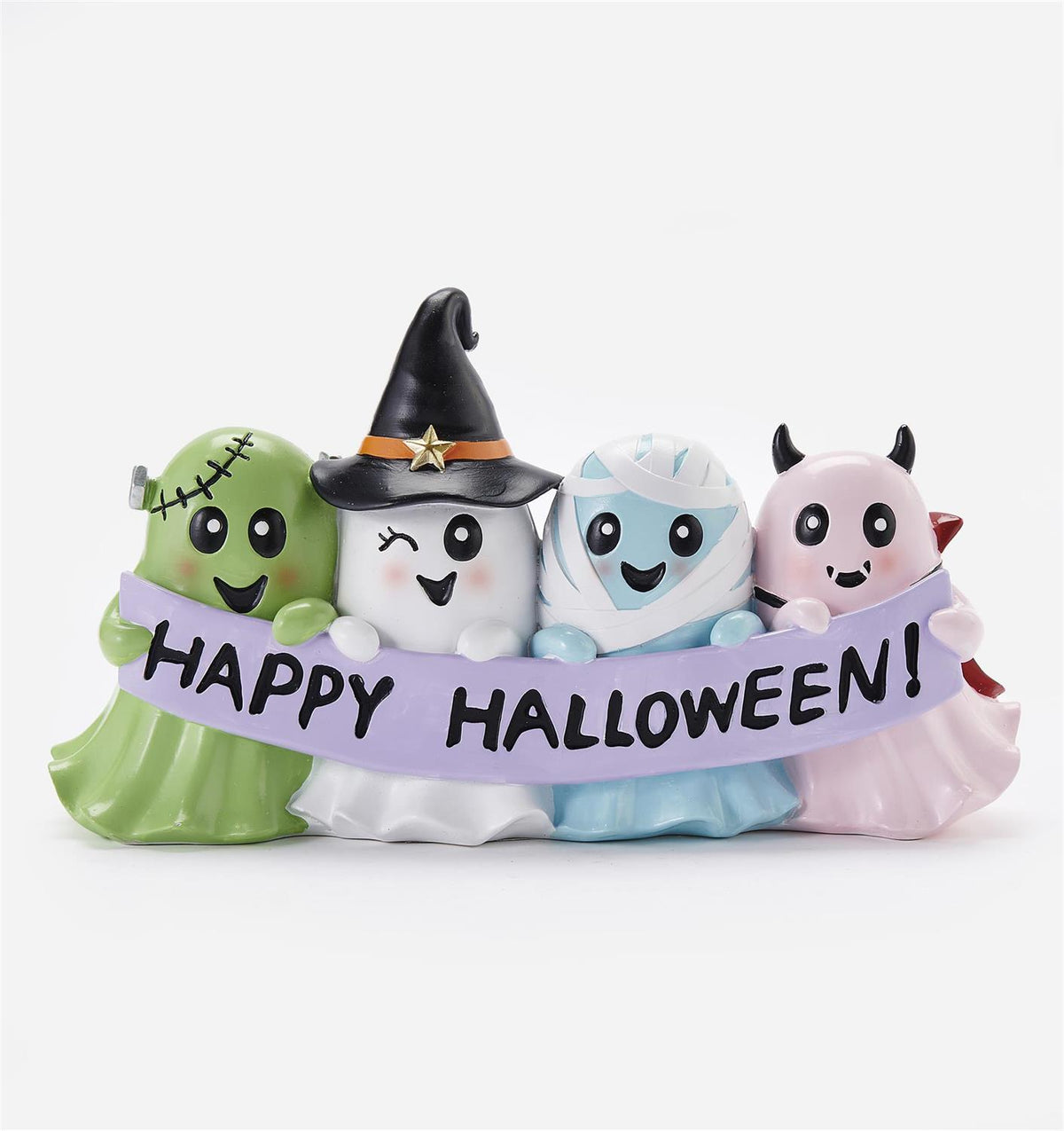 Pastel Ghosts Happy Halloween