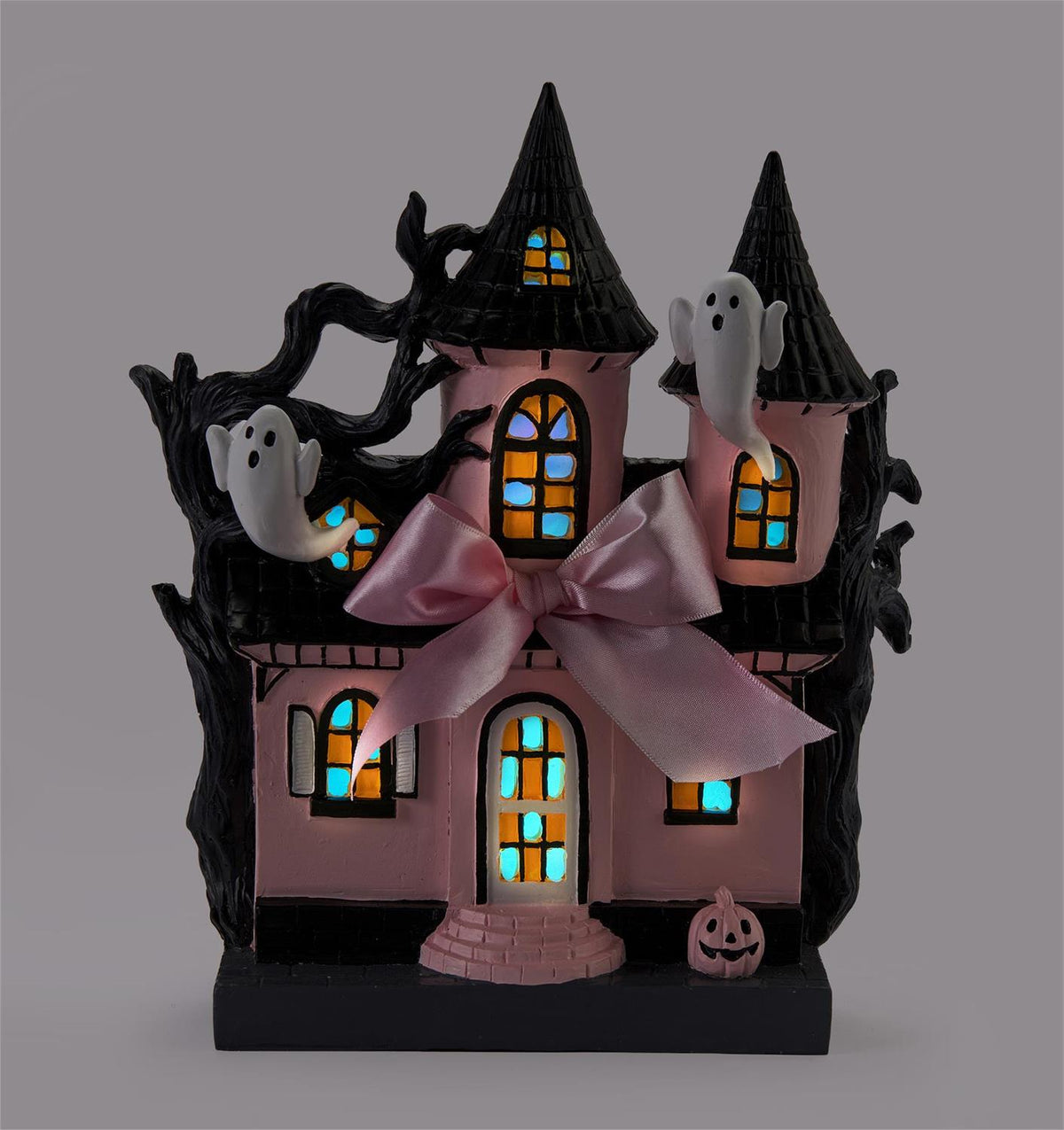 Pink Bow LED Halloween House