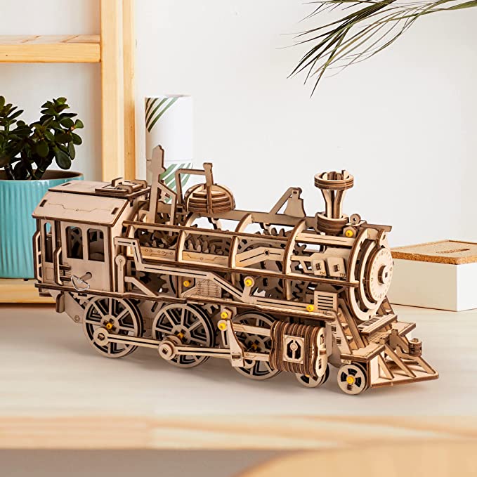 Locomotive Wood Puzzle