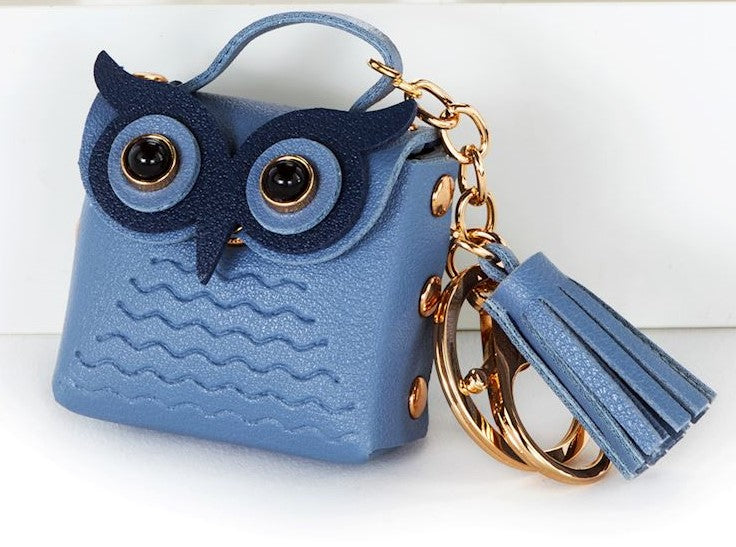 Owl Earbud Case/Keychain