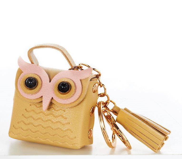 Owl Earbud Case/Keychain