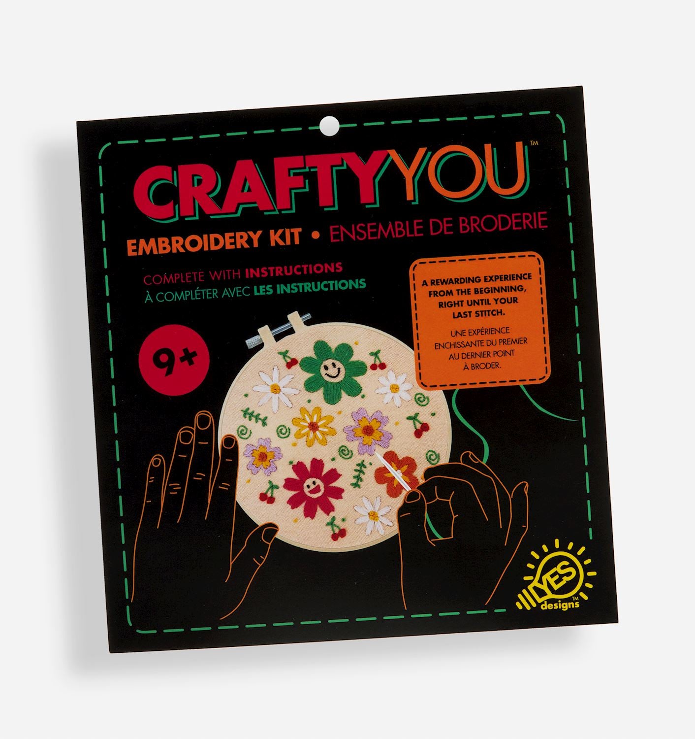 Smiling Flowers Embroidery