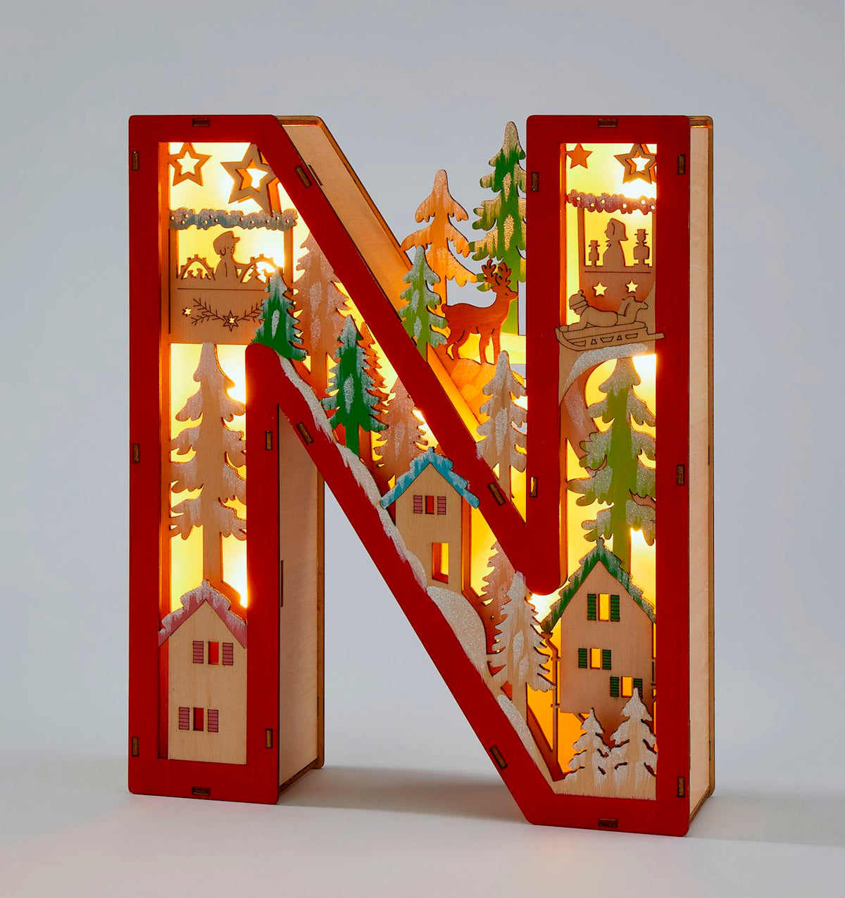 Monogram LED City N
