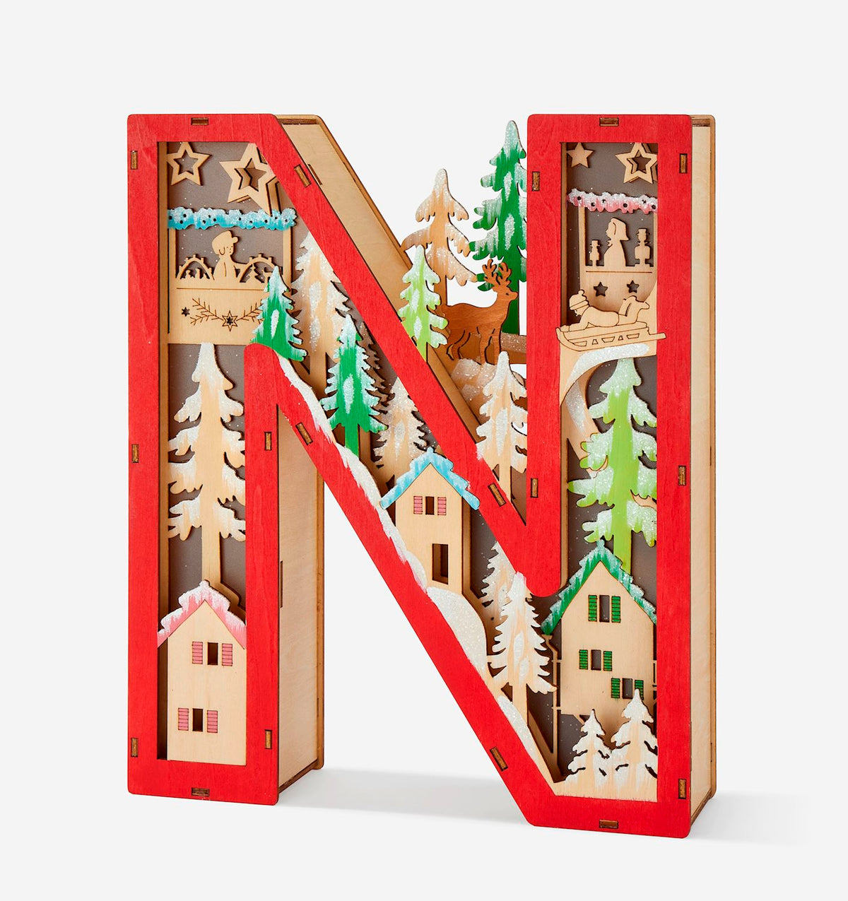 Monogram LED City N