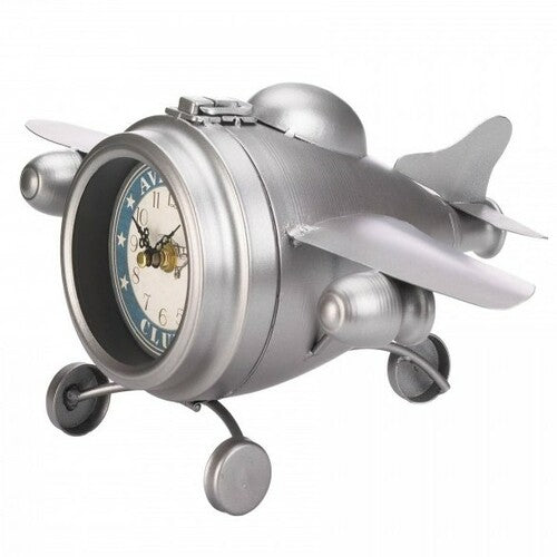 Vintage Clock Airplane