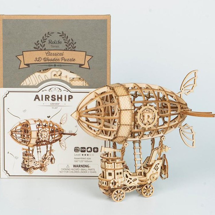 Airship Wood Puzzle