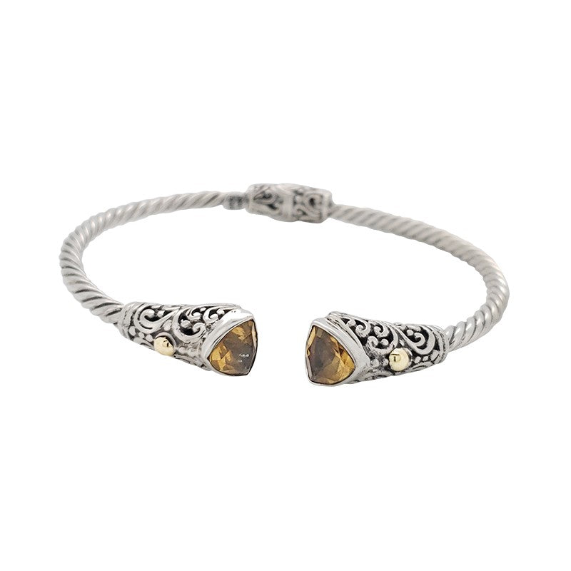 Citrine Sterling Silver Bracelet