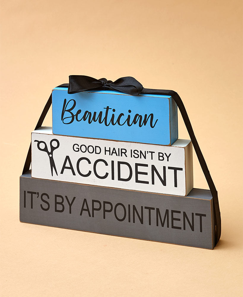 Beautician Gift blocks