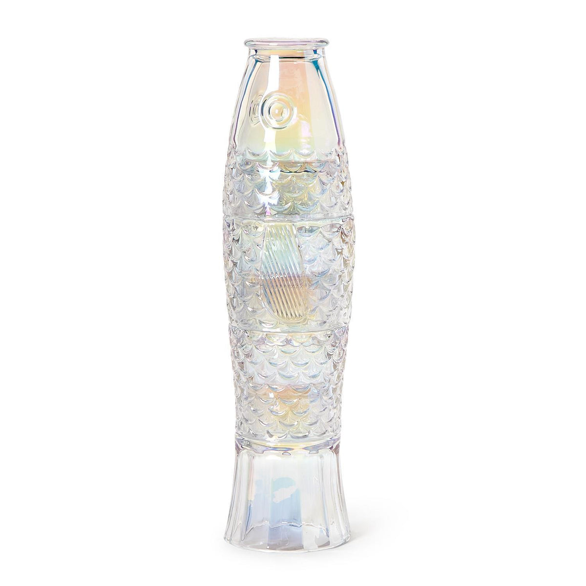 Big Fish Stackable Iridescent Glasses S/4