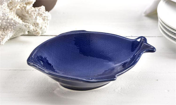 Ceramic Blue Fish Dish