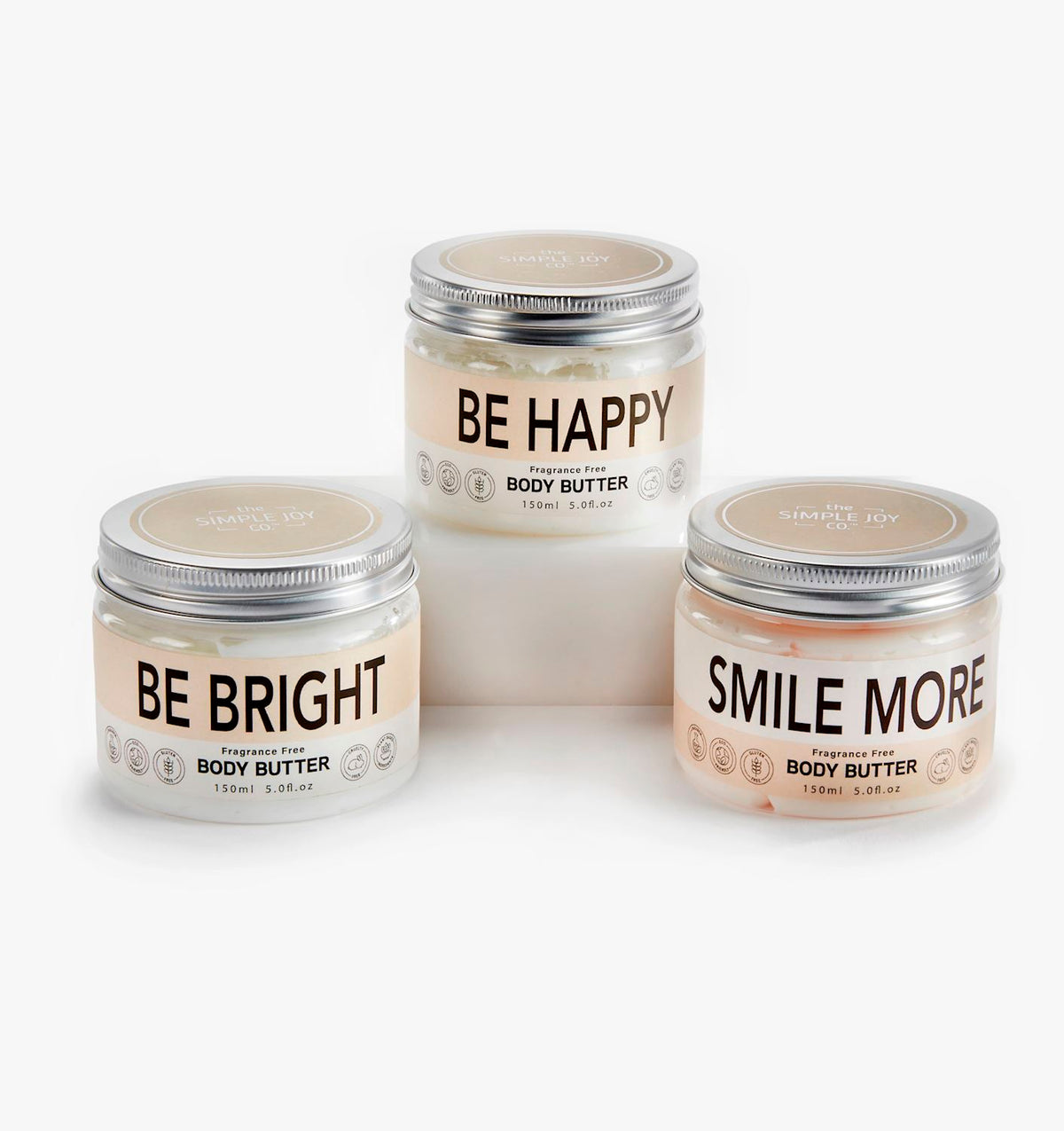 Fragrance Free Body Butter S/3
