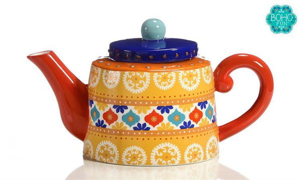 Boho Bright Teapot