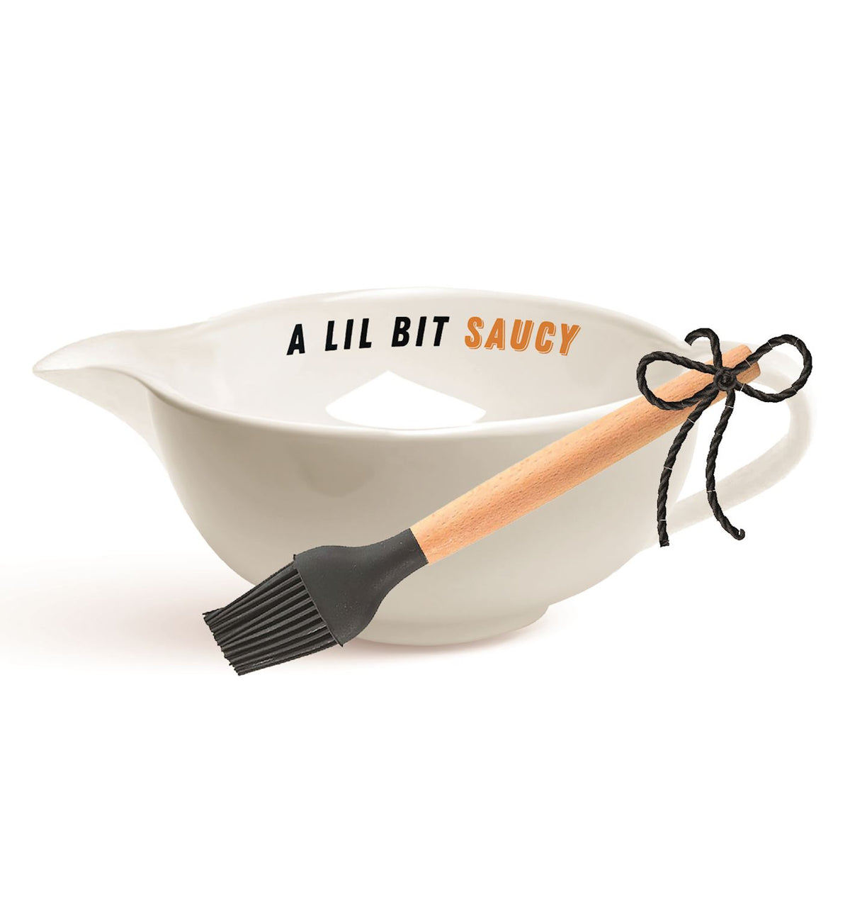Sauce Bowl & Brush