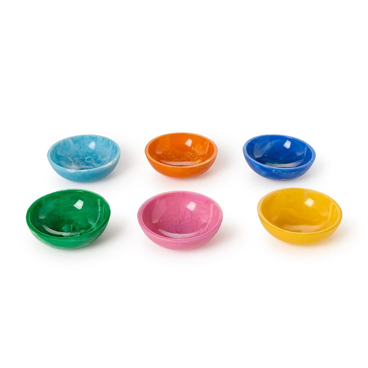 Color Pop Tidbit Bowls & Spoons S/2