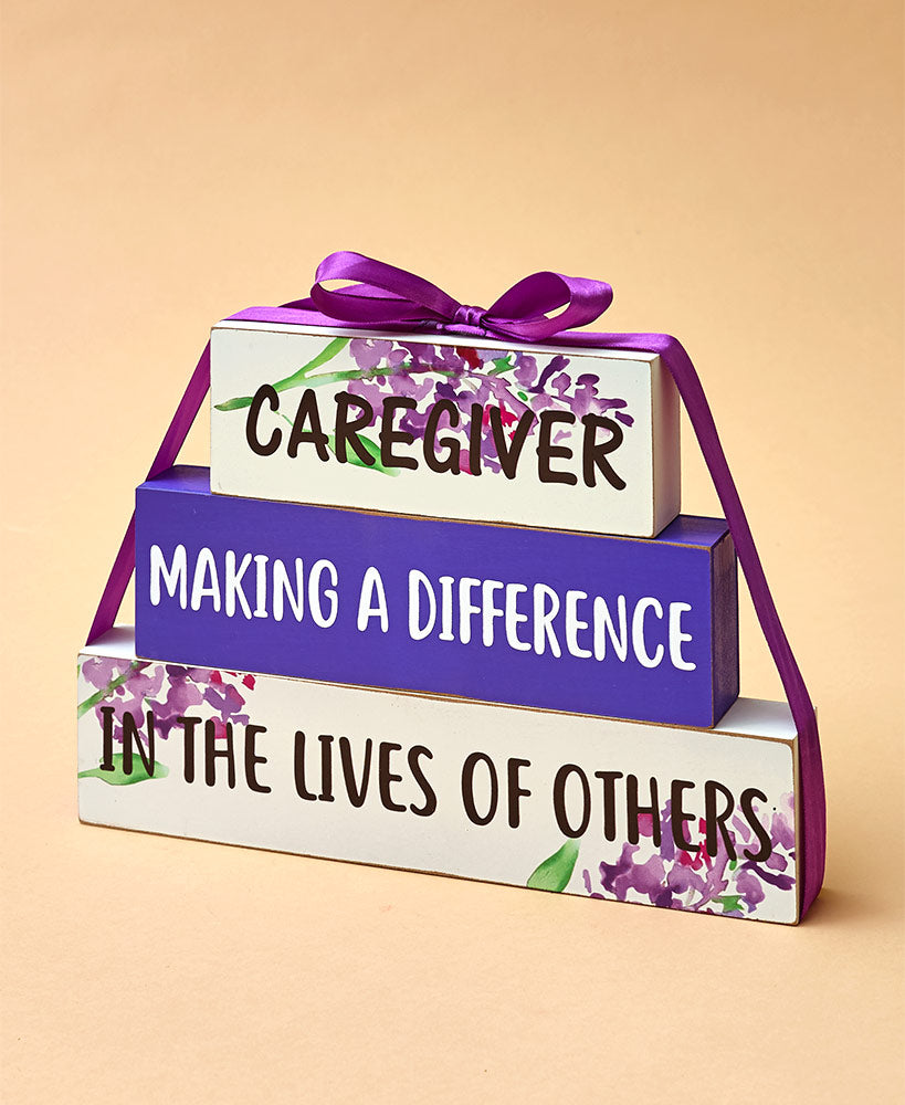 Caregiver Gift Blocks