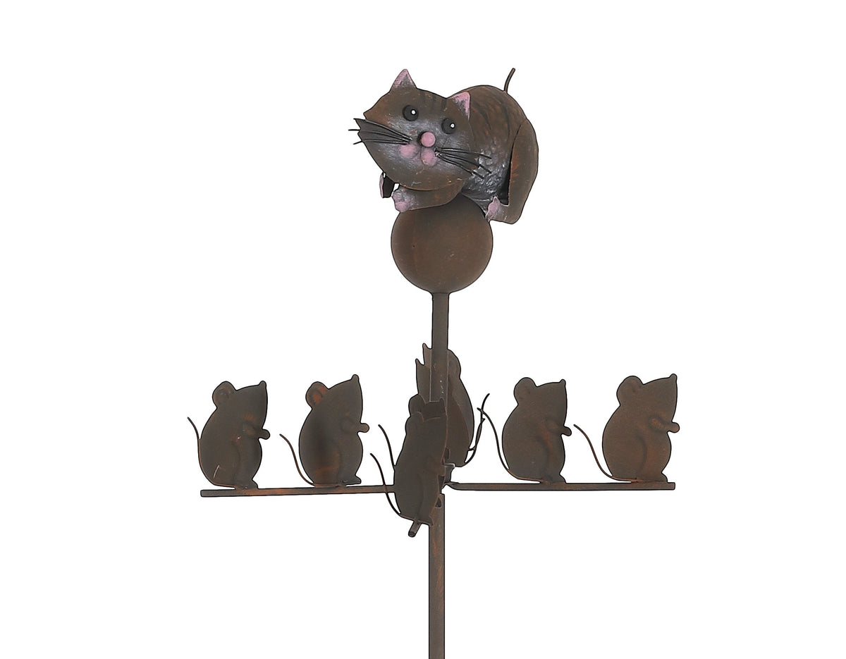 Cat and Mouse Spinner Stake