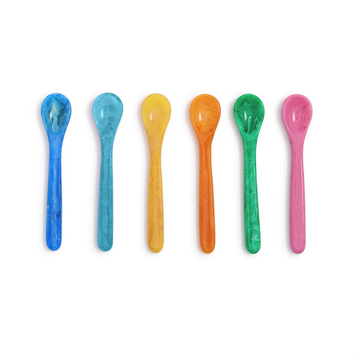 Color Pop Tidbit Bowls & Spoons S/2