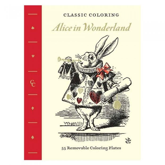 Alice in Wonderland Adult Coloring Book