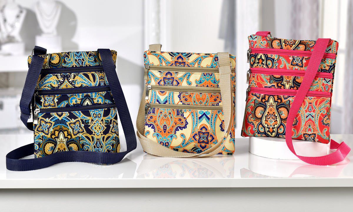 Paisley Crossbody Bags