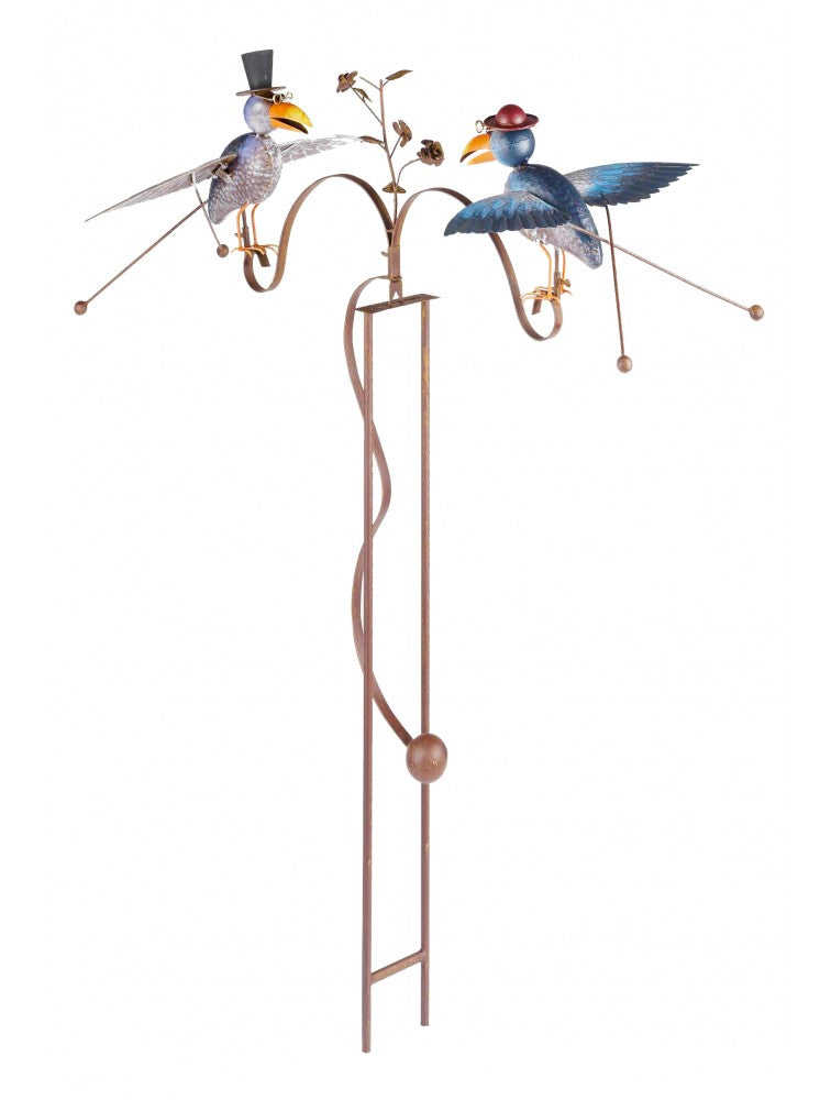 Wind Balancing Crows