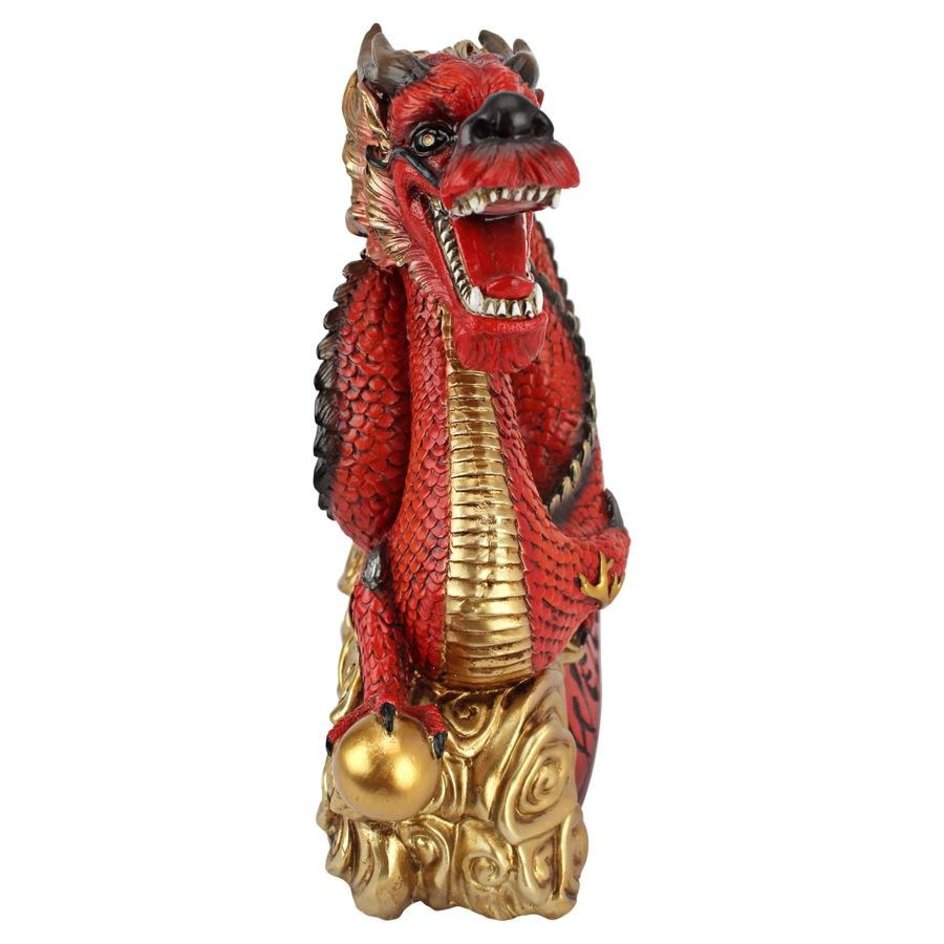 Asian Dragon Welcome Sign