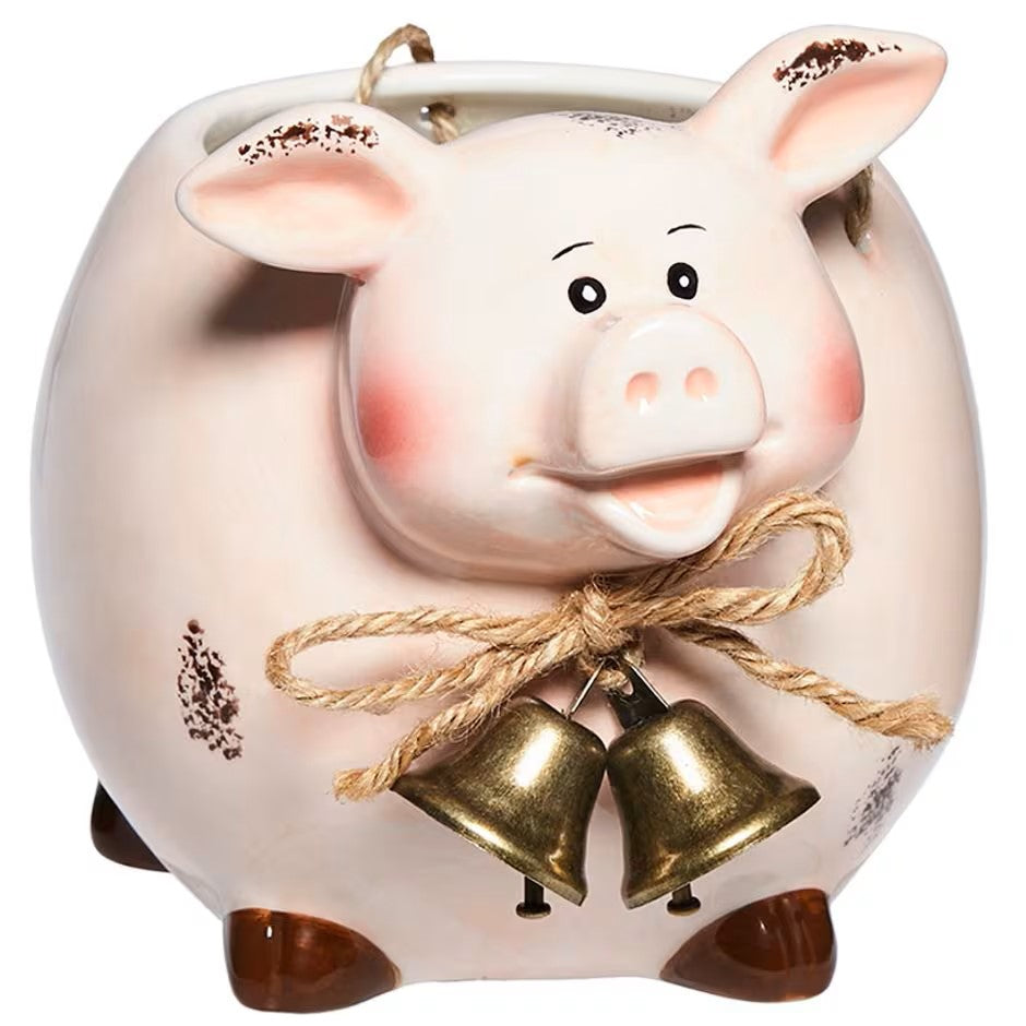 Hanging Farm Animal Planters