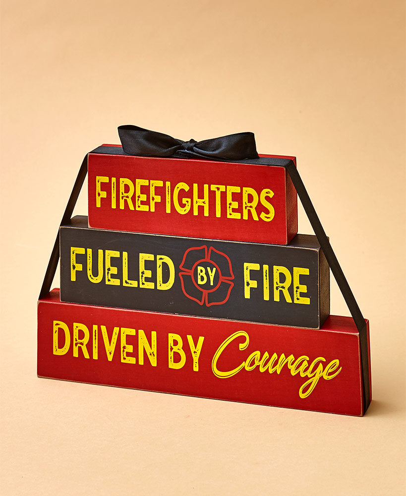 Fire Fighter Gift Blocks