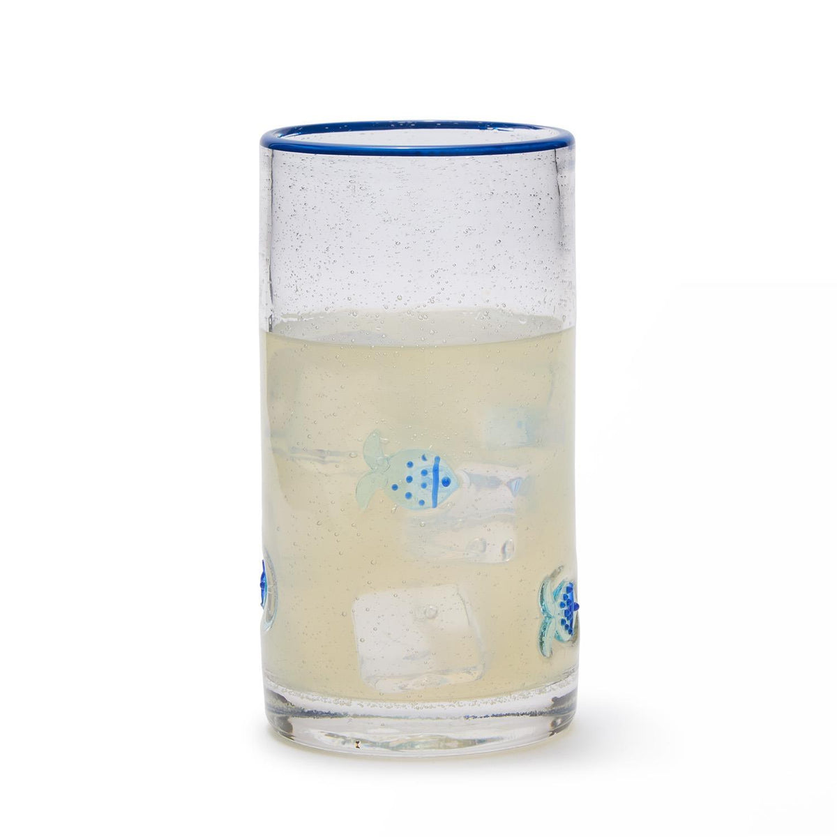 Fish Bubble Highball Glasses