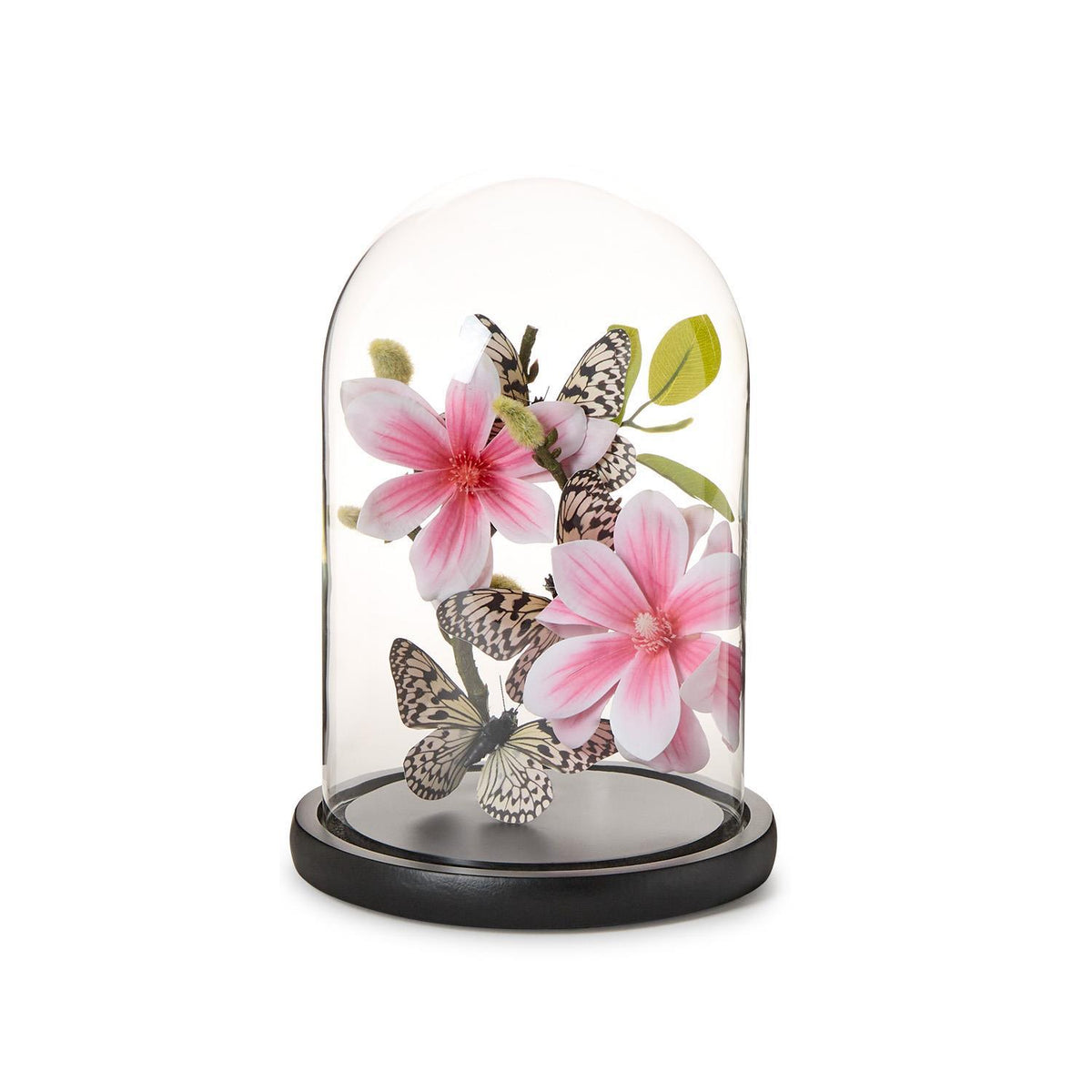 Pink Flora & Butterflies in Dome