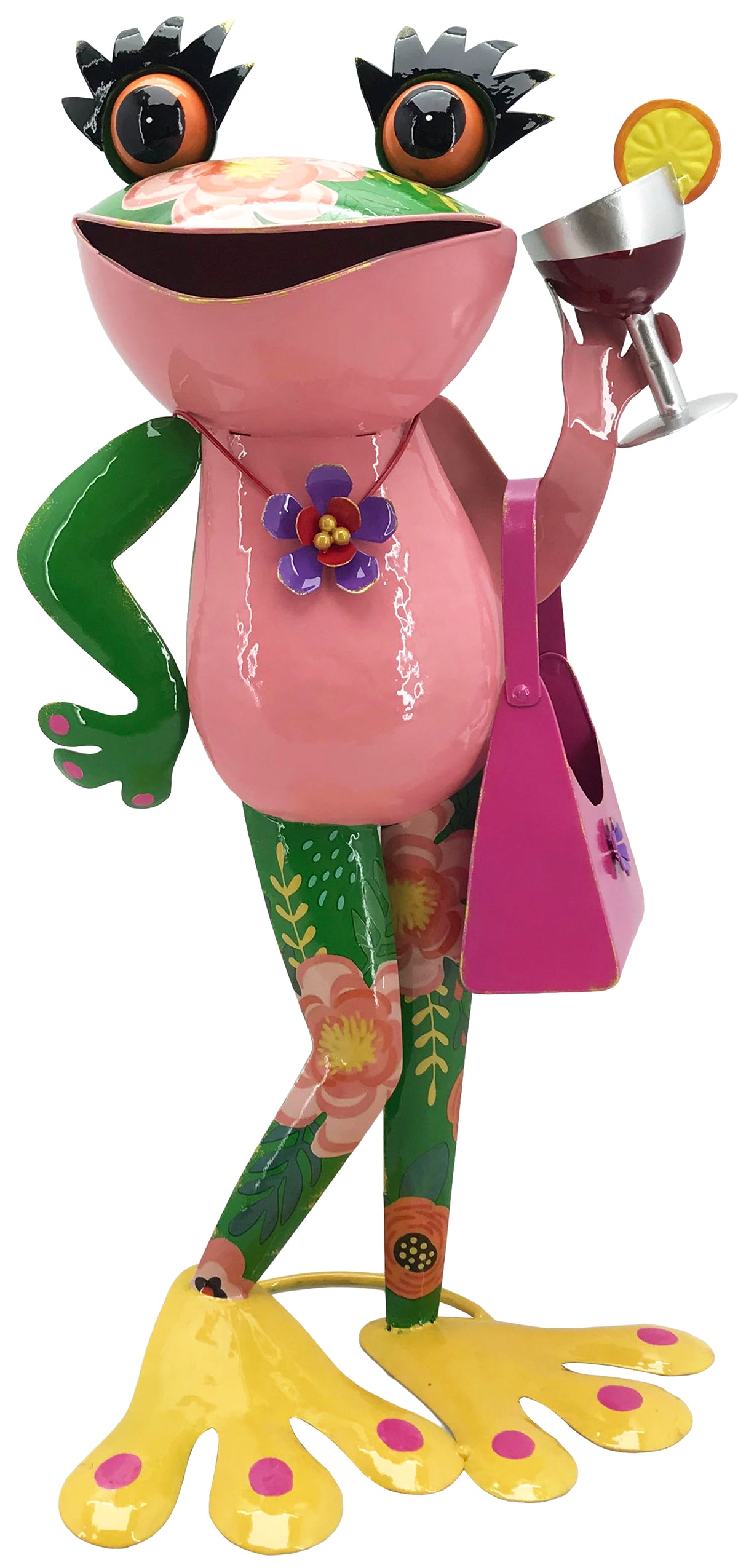 Sassy Frog Garden Statue