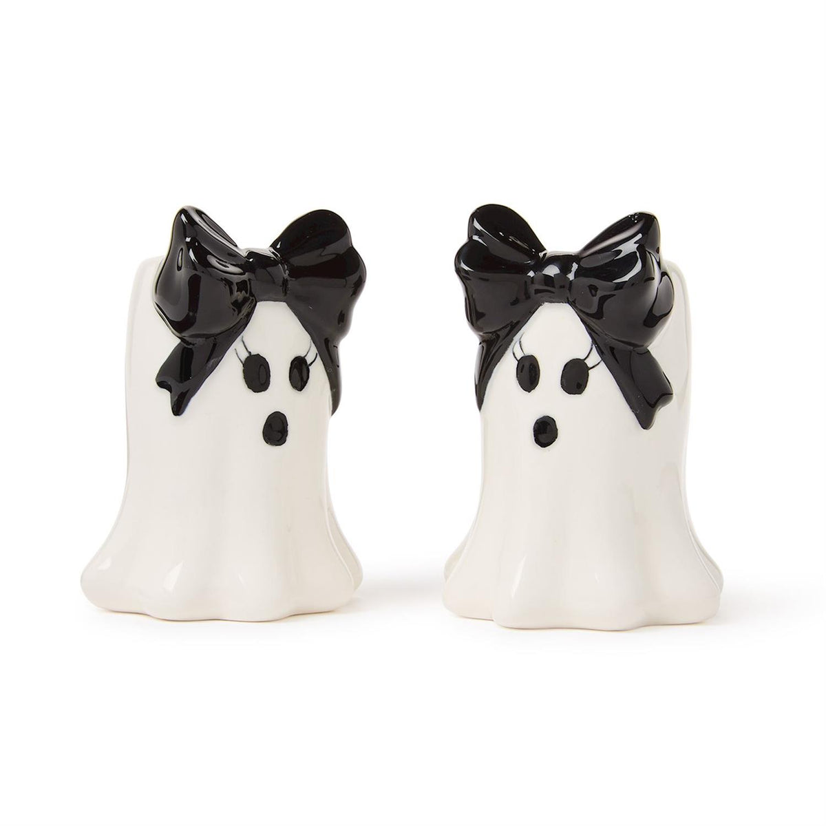 Ghost Taper Candle Holders S/2