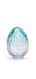 Glass Faceted Easter Eggs