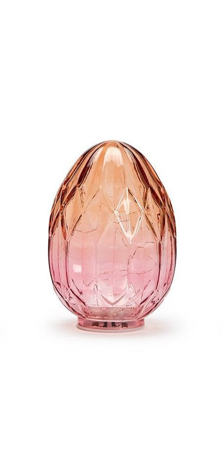 Glass Faceted Easter Eggs