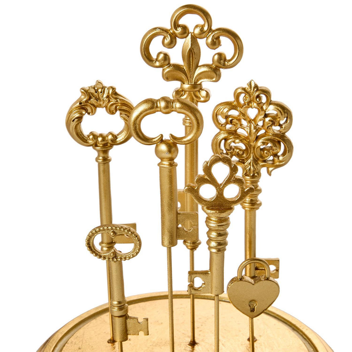 Skeleton key Gold leaf in dome