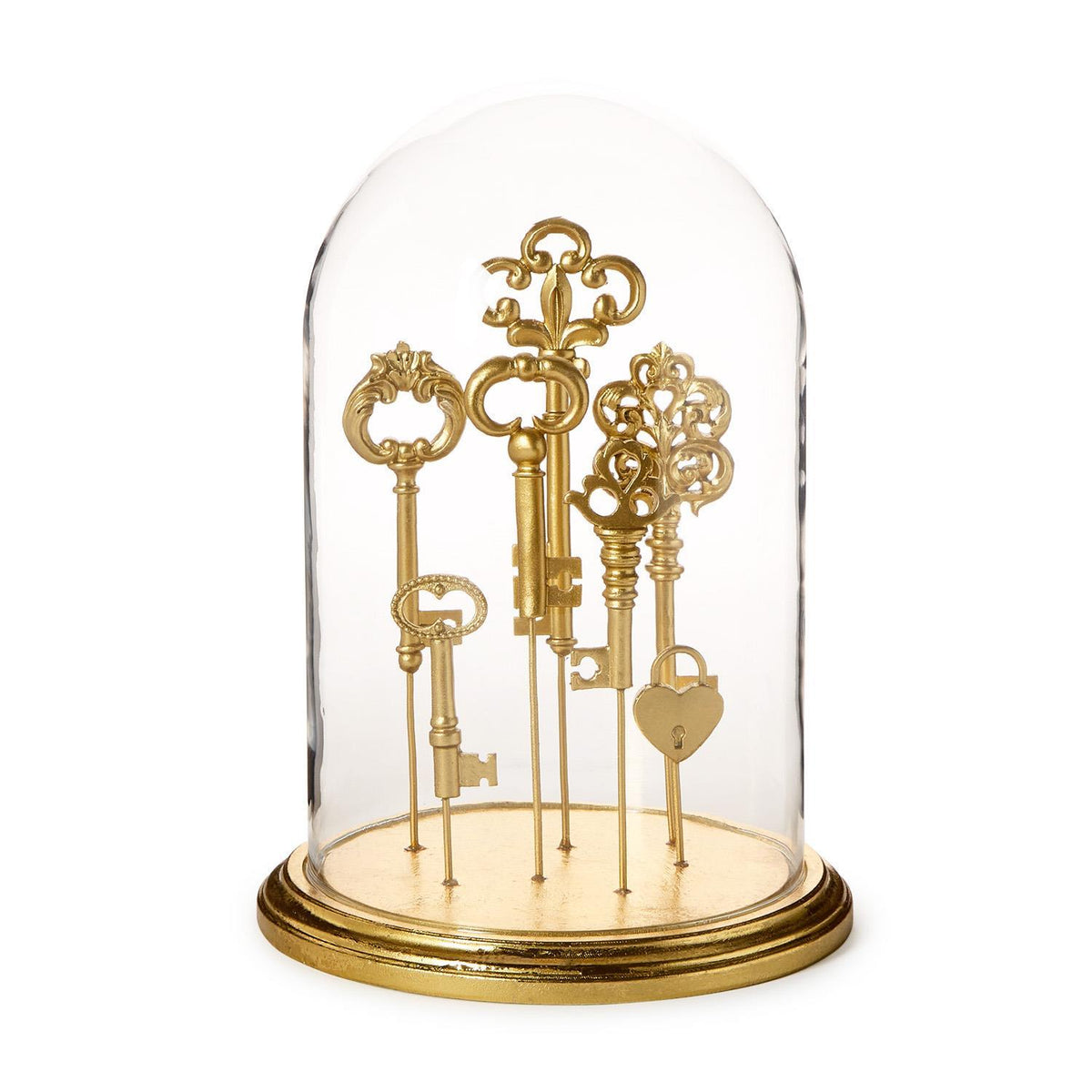 Skeleton key Gold leaf in dome