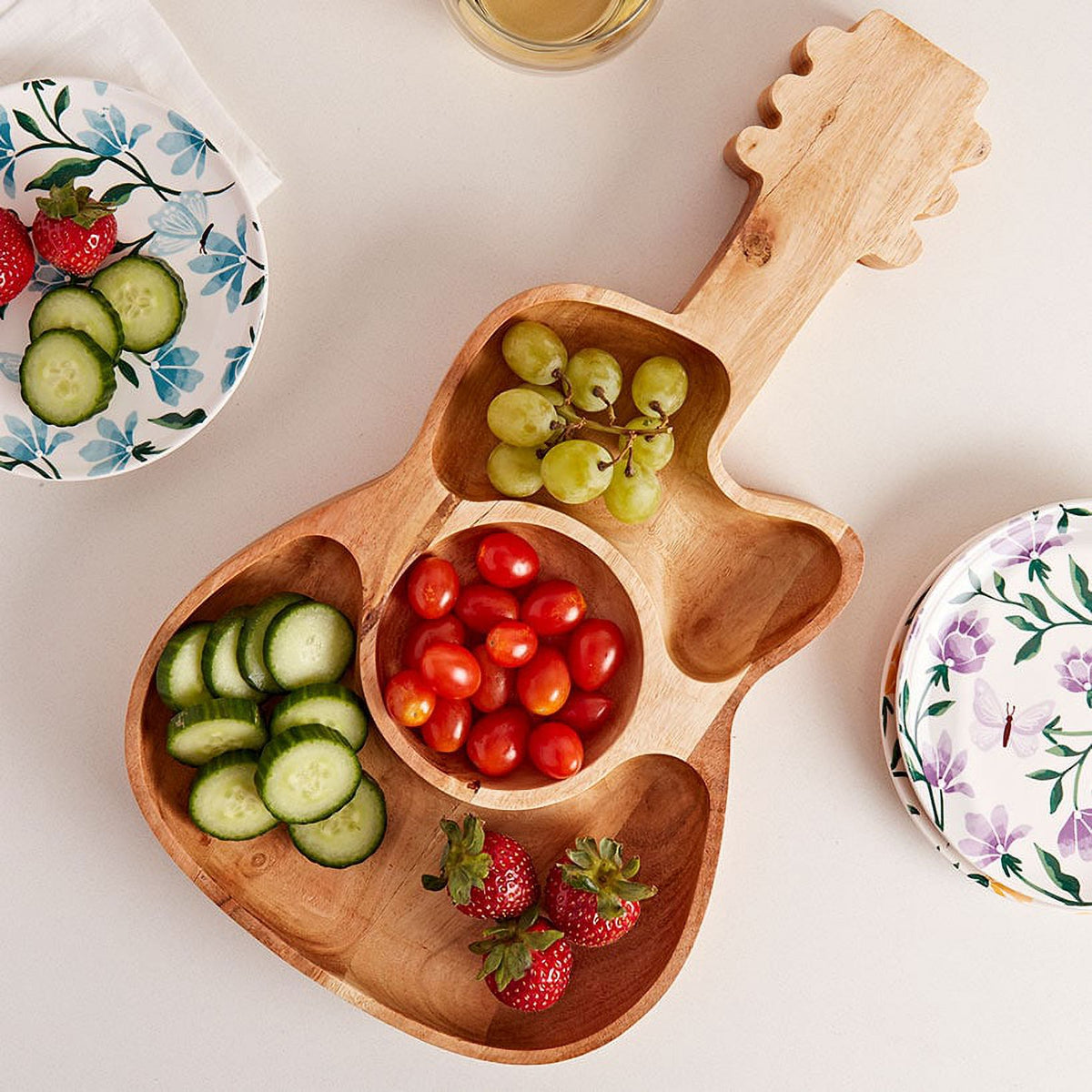 Guitar Chip &amp; Dip Platter