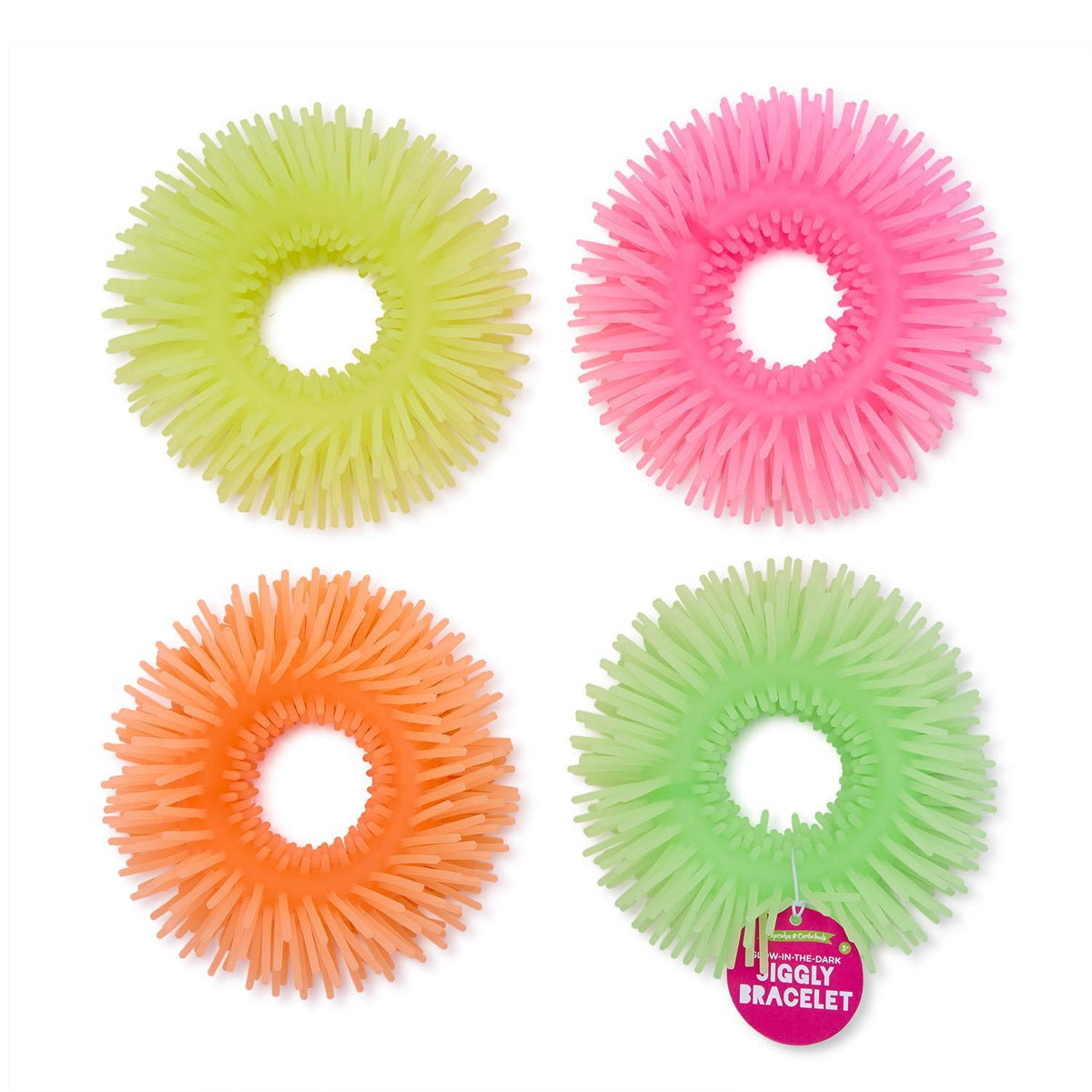 Jiggly Glow in the Dark Bracelets