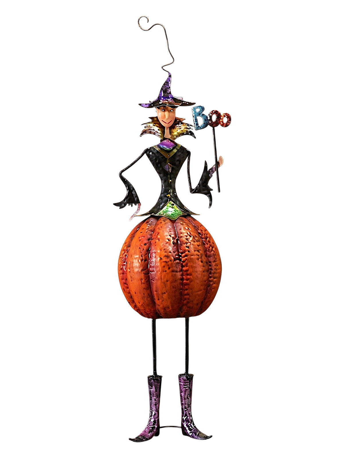 Witch in Pumpkin Skirt