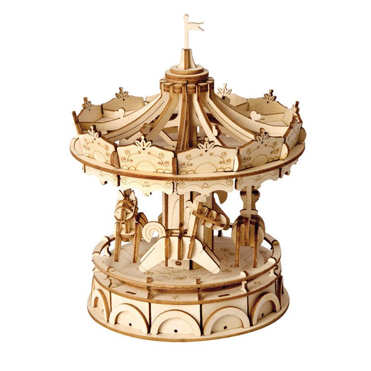 Merry Go Round Wood Puzzle