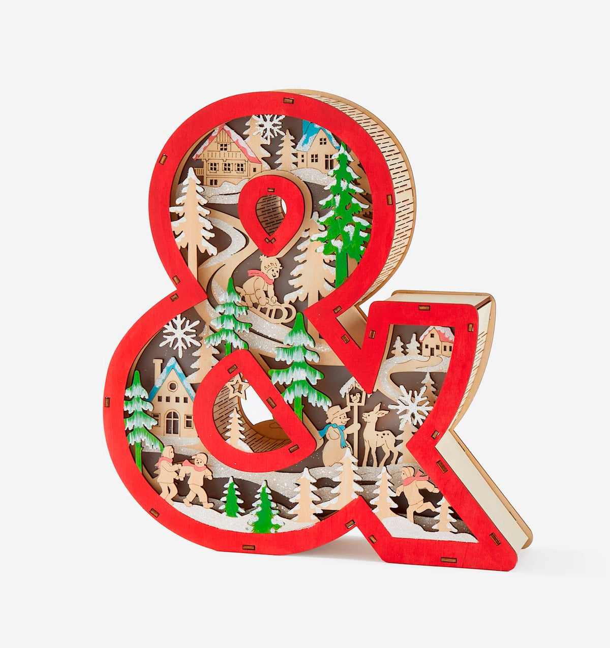 Monogramed LED City Ampersand