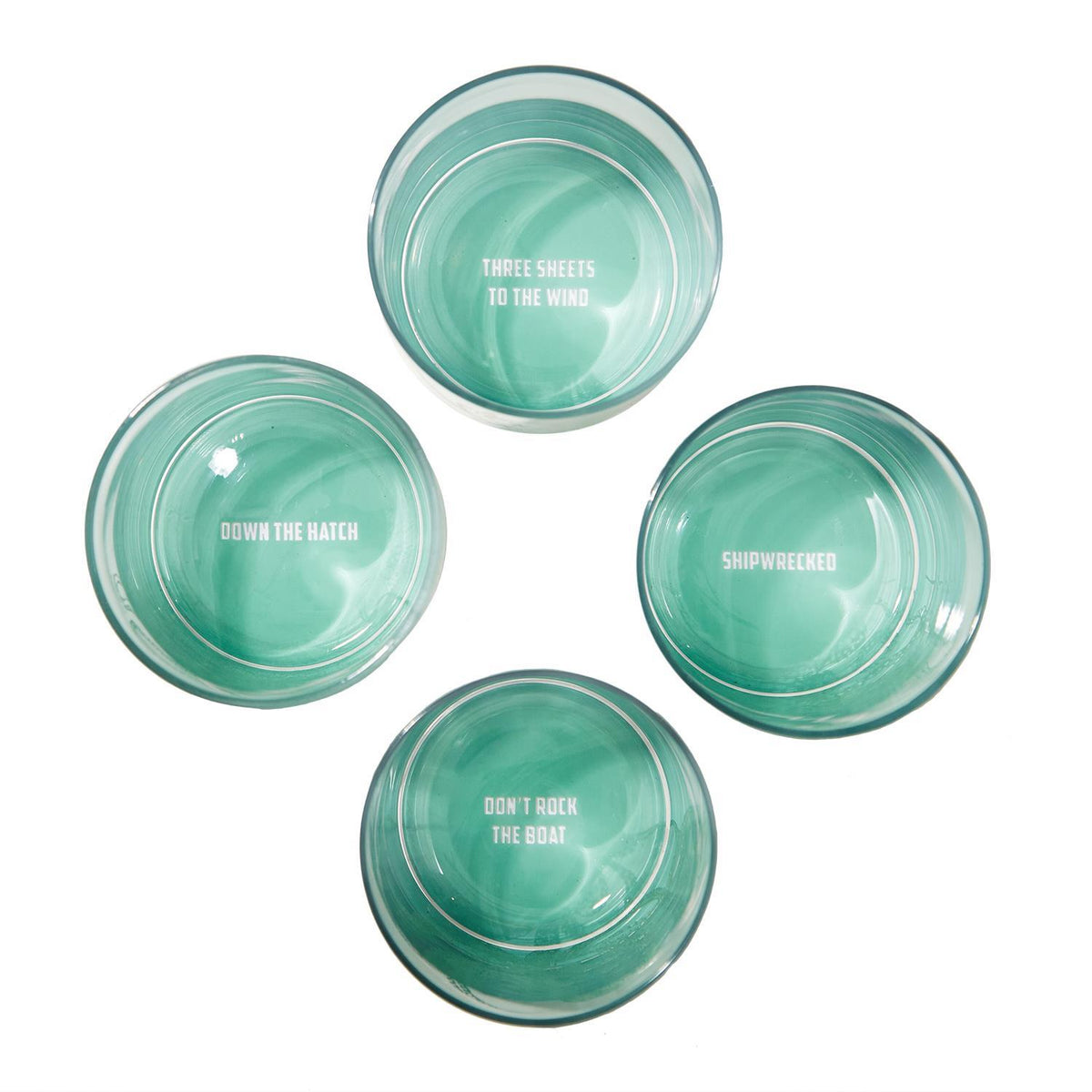 Octopus Double Old Fashion Glasses S/4