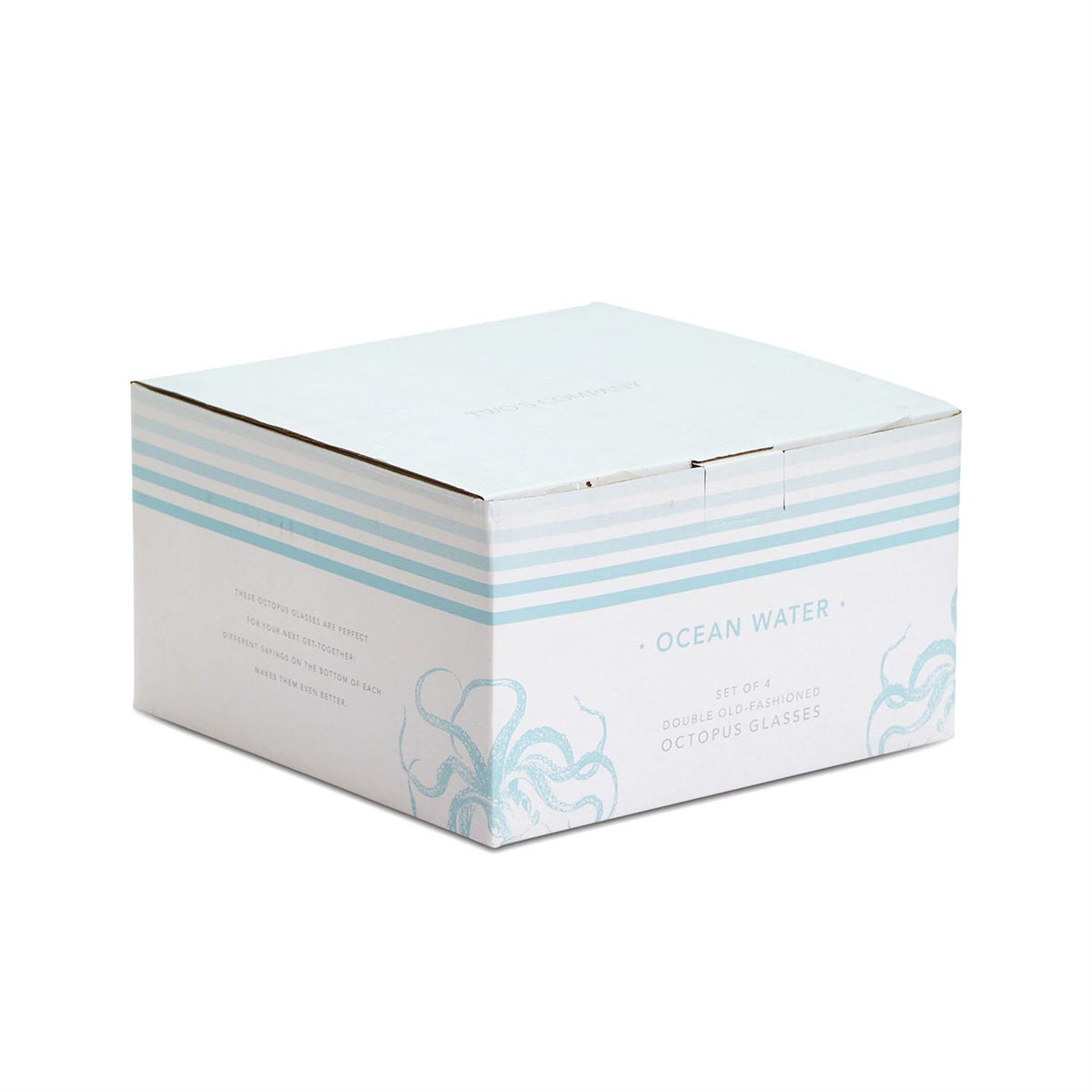 Octopus Double Old Fashion Glasses S/4