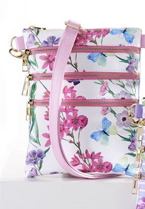 Spring Flowers Crossbody Bags