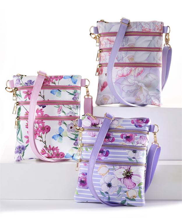 Spring Flowers Crossbody Bags