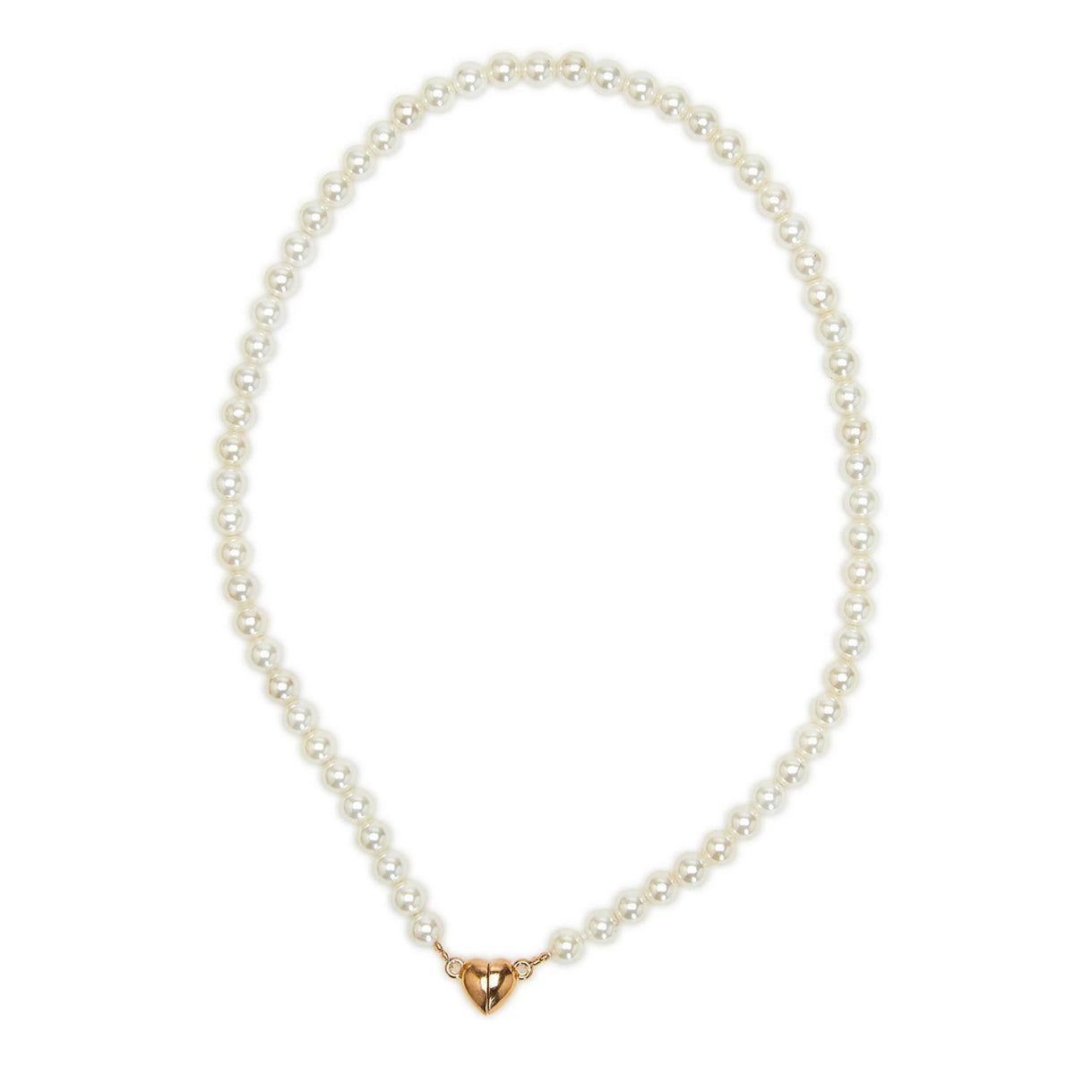 Shell Pearl All You Need is Love Necklace