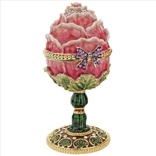 Pink Rose Romanov Egg