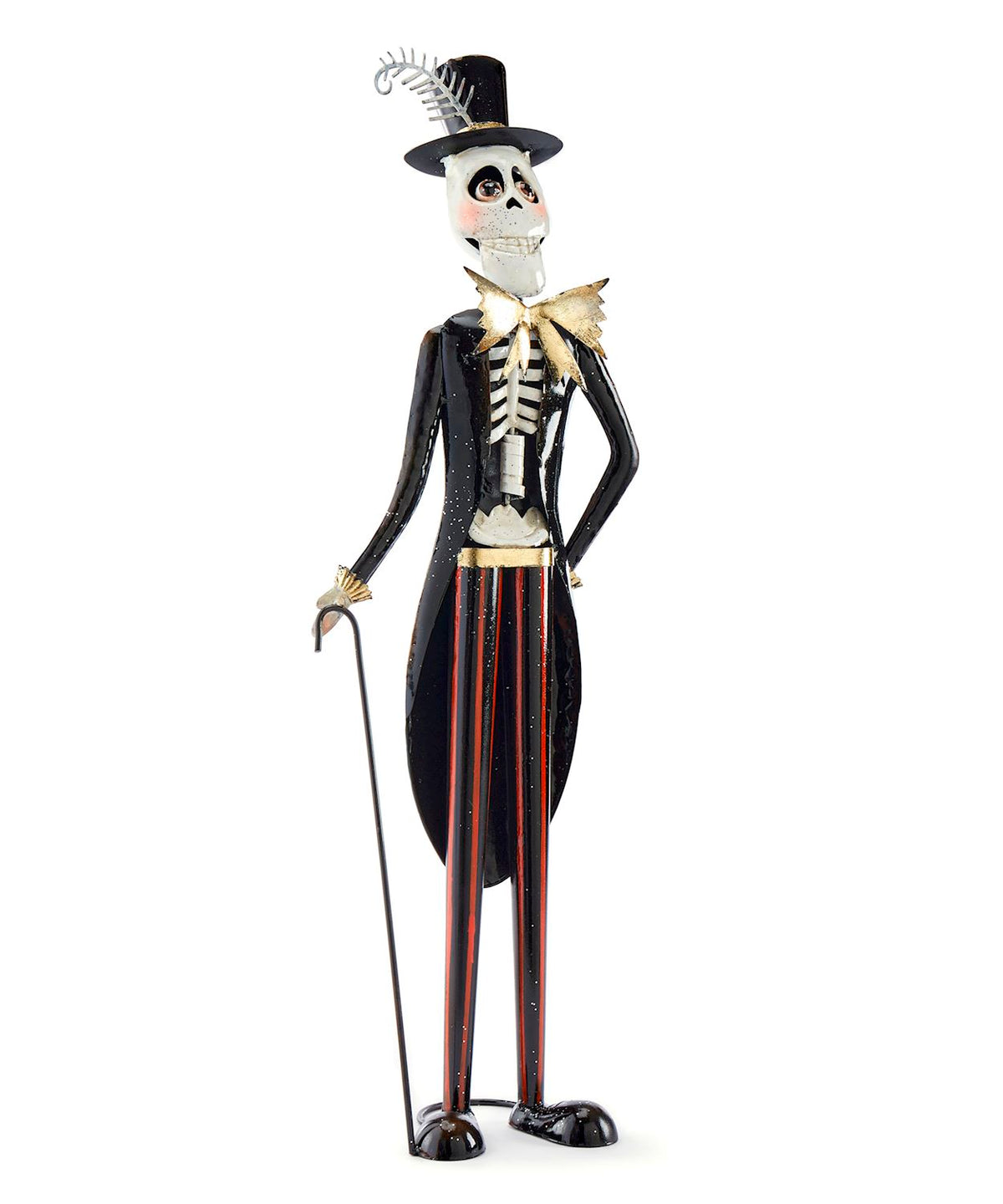 Pinstripe Suited Skeleton