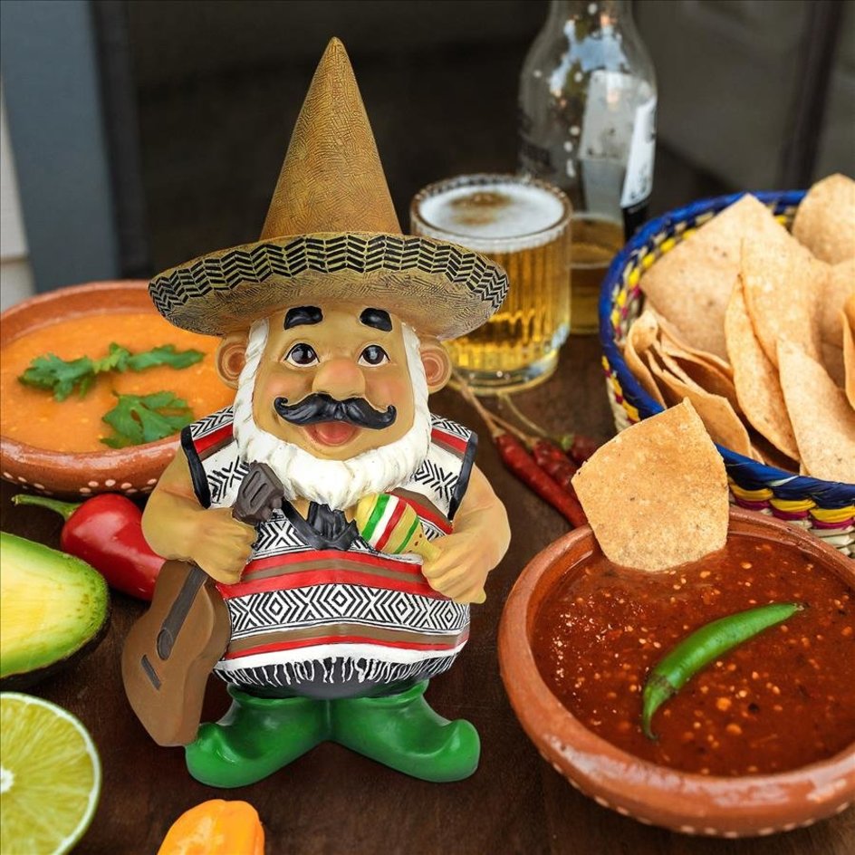 Pancho the Mariachi Garden Gnome