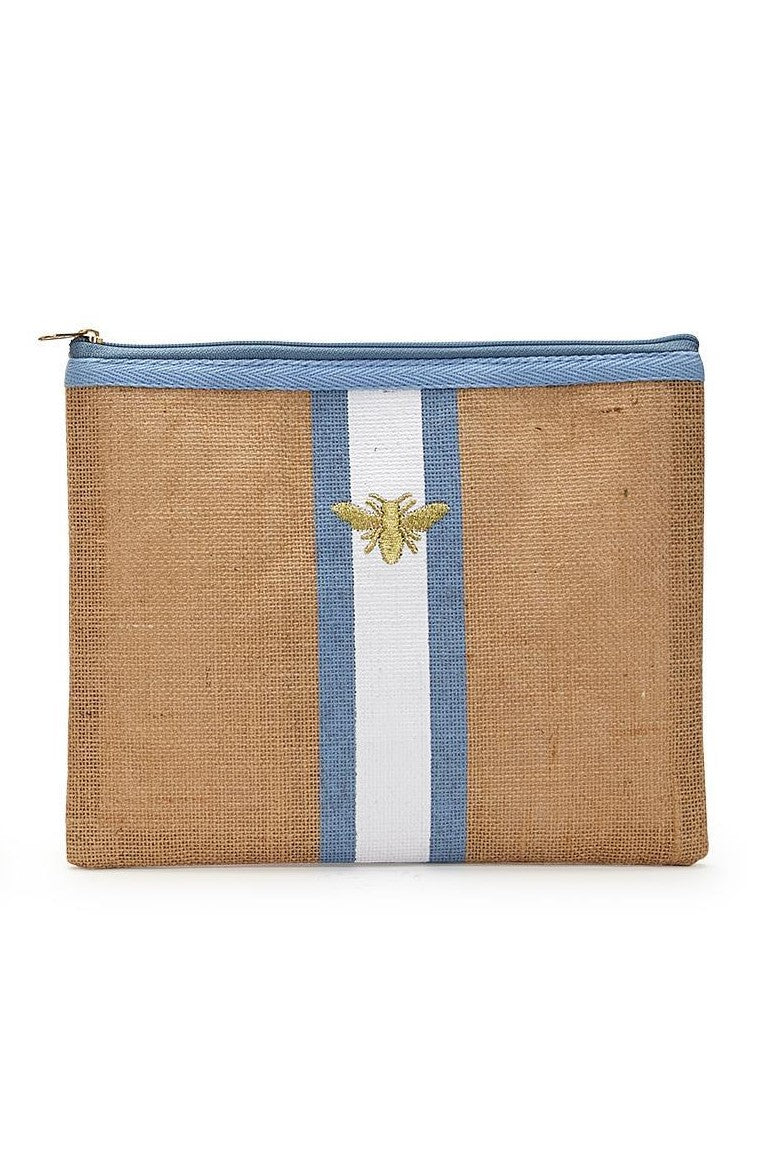 Golden Bee Zippered Pouch